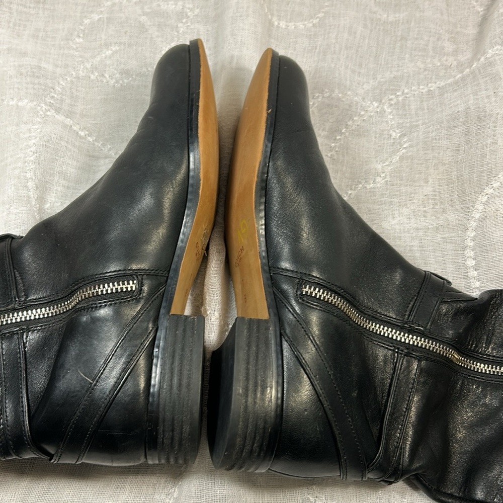 Coach Micha almost NEW leather tall boots - Picture 5 of 16